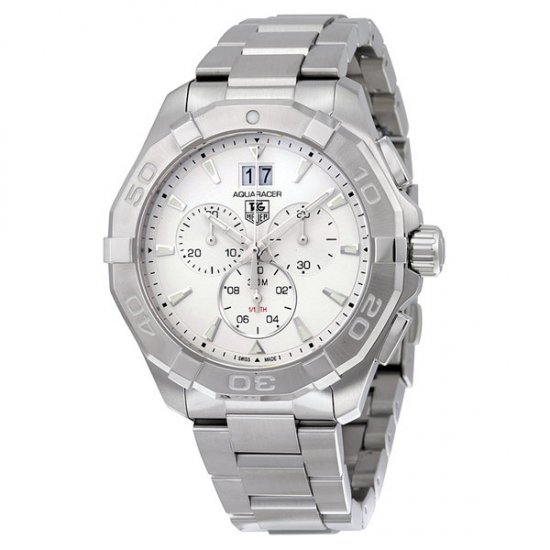 TAG Heuer Aquaracer Chronographe argent Dial CAY1111.BA0927 - Cliquez sur l'image pour la fermer