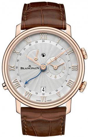 Réplique Blancpain Villeret Reveil GMT hommes 6640-3642-55B Montre