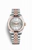 Copie de Rolex Datejust 31 Everose Roles Everose 178341 Cadran argent