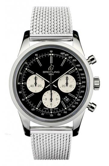 Breitling Transocean Chronographe Montre - Cliquez sur l'image pour la fermer