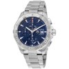 TAG Heuer Aquaracer Replique Chronographe Bleu Dial Acier inoxydable CAY2112.BA0927