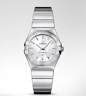 Omega Constellation poli Quartz 123.10.27.60.02.002 Montre Repli