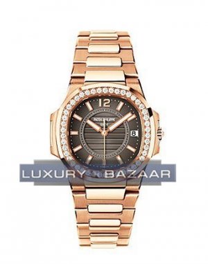 Réplique Patek Philippe Nautilus 7010/1R/Noir/RG Montre