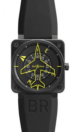 Réplique Indicateur de cap Bell & Ross vols Intruments Hommes BR 01-92 HEADING INDICATOR Montre - Cliquez sur l'image pour la fermer