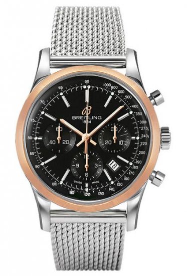 Breitling Transocean Chronographe Montre - Cliquez sur l'image pour la fermer