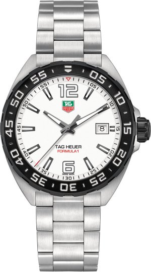 TAG Heuer Formula 1 blanc Dial WAZ1111.BA0875