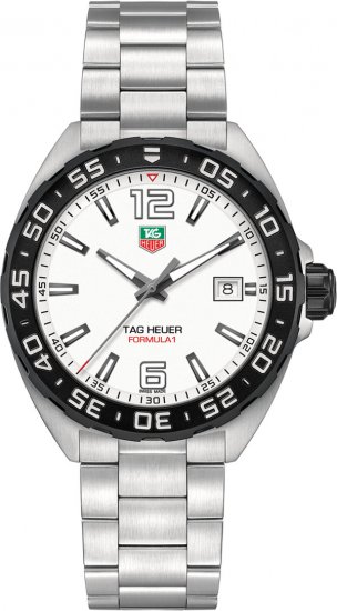 TAG Heuer Formula 1 blanc Dial WAZ1111.BA0875 - Cliquez sur l'image pour la fermer