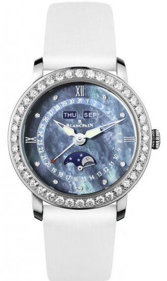 Réplique Blancpain dames Moonphase & Complete Calendar 3663-4654L-52B Montre - Cliquez sur l'image pour la fermer