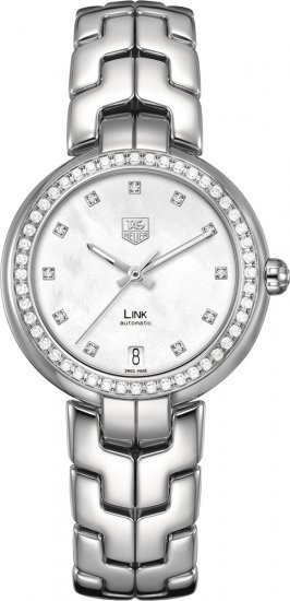 Réplique Tag Heuer Lien Mesdames Diamond Dial diamant Bezel34.5 mm WAT2314.BA0956 Montre - Cliquez sur l'image pour la fermer