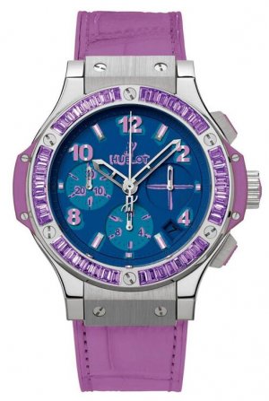 Réplique Hublot Big Bang Pop Art acier Purple Montre 341.SV.5199