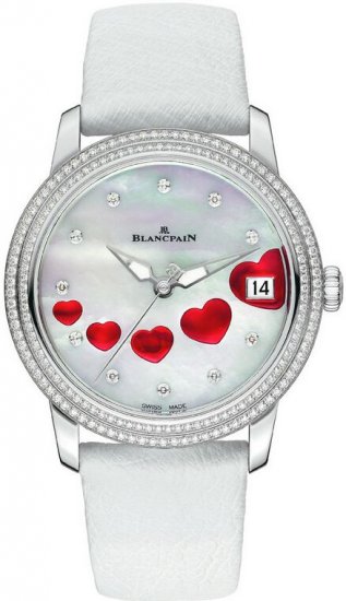 Réplique Blancpain dames Ultra Slim Automatique 34mm 3400-4554-58B Montre - Cliquez sur l'image pour la fermer