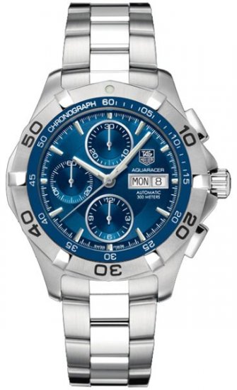 Tag Heuer Aquaracer Chrono Automatique Jour Date de - Cliquez sur l'image pour la fermer