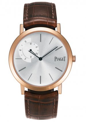 Réplique G0A34113 Piaget Altiplano en or rose Off axes mecanique Montre