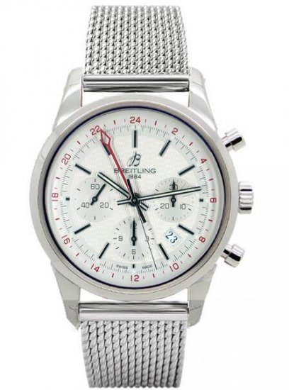 Breitling Transocean Chronographe GMT Montre - Cliquez sur l'image pour la fermer