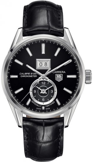 Réplique TAG Heuer Carrera Calibre 8 GMT and Grande Date Automatique Mont WAR5010.FC6266 Montre - Cliquez sur l'image pour la fermer