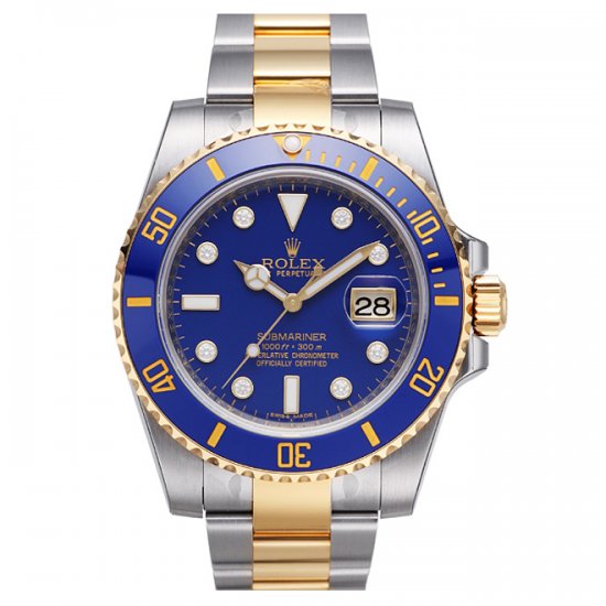 Réplique Rolex Submariner 116613LB-97203 Cadran Bleu Hommes 116613LB-97203b Montre - Cliquez sur l'image pour la fermer