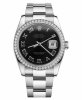 Réplique Rolex Datejust 36mm cadran rayon de soleil en acier inoxydable n 116244 BKSBRO Montre