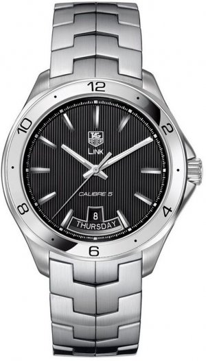 Réplique TAG Heuer Link Calibre 5 Day-Date Automatique 42 mm WAT2010.BA0951 Montre