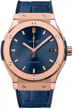 Réplique Hublot Classic Fusion Or Automatique 45mm Montre 511.OX