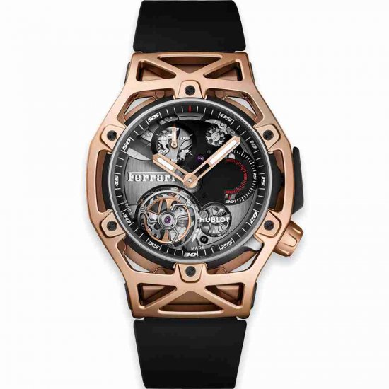 Copie de Hublot Techframe Ferrari Tourbillon 45mm 408.OI.0123.RX - Cliquez sur l'image pour la fermer