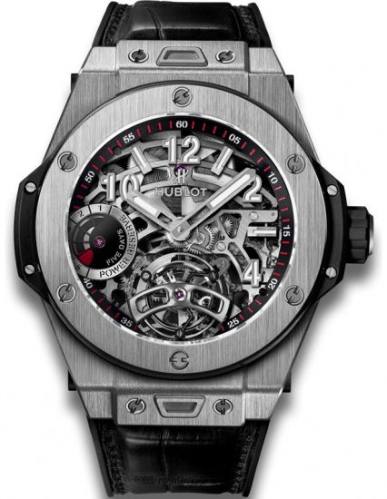 Réplique Hublot Big Bang Tourbillon Power Reserve 5 Days titane - Cliquez sur l'image pour la fermer