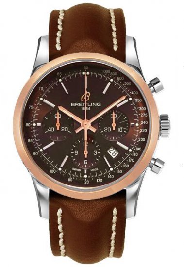 Breitling Transocean Chronographe Montre - Cliquez sur l'image pour la fermer