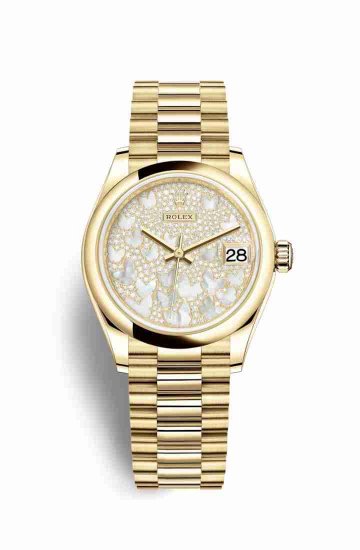 Copie de Rolex Datejust 31 jaune 18 ct 278248 Nacre pavee pavee Cadran - Cliquez sur l'image pour la fermer