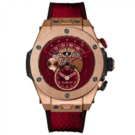 Hublot Big Bang Unico Retrograde Kobe Vino Bryant King Gold - Cliquez sur l'image pour la fermer