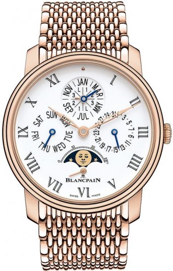 Réplique Blancpain Villeret Quantieme Perpetual 8 Days Automatique 42mm M 6659-3631-MMB Montre - Cliquez sur l'image pour la fermer