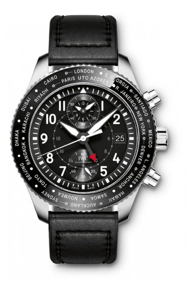 Réplique IWC d'Aviateur Timezoner Chronographe IW395001 Montre - Cliquez sur l'image pour la fermer