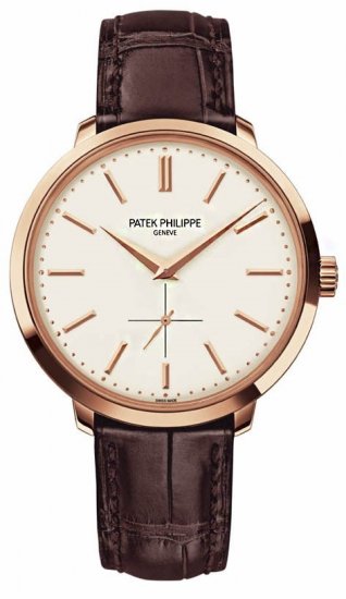 Réplique Patek Philippe Calatrava en or rose 5123R-001 Montre - Cliquez sur l'image pour la fermer