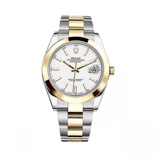 Rolex Datejust 126303 41mm cadran blanc - Cliquez sur l'image pour la fermer