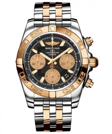 Réplique Breitling Chronomat 41 acier & Or Rose Hommes CB014012/BA53/378C Montre - Cliquez sur l'image pour la fermer