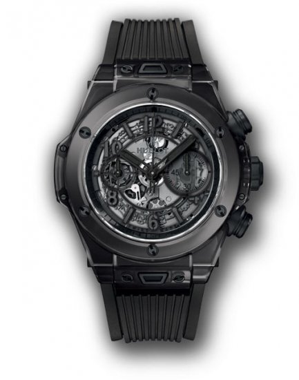 Hublot Big Bang Unico All Black Sapphire 411.JB.4901.RT - Cliquez sur l'image pour la fermer