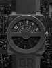 Réplique Compass Bell & Ross 46mm hommes automatiques BR 01 COMPASS Montre