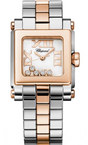 Réplique Chopard Happy Sport Place Quartz Petit Femme 278516-6002 Montre