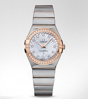 Omega Constellation Two Tone Femme