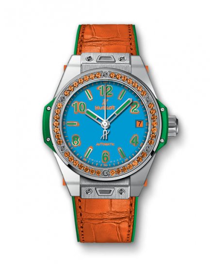 Hublot Big Bang One Click Pop Art Acier Orange 465.SO.5179.LR.1206.POP16 - Cliquez sur l'image pour la fermer