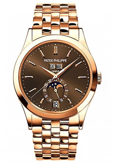 Réplique Patek Philippe Annual Calendar Rose d'or 5396/1R-001 Montre - Cliquez sur l'image pour la fermer