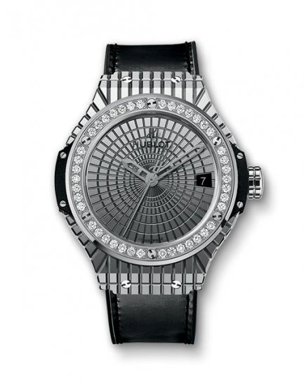 Hublot Big Bang Caviar Acier Diamants 346.SX.0870.VR.1204 - Cliquez sur l'image pour la fermer