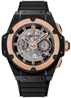 Réplique Hublot King Power Unico ceramique King or hommes 701.CO.0180.RX Montre