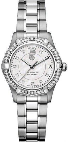 Tag Heuer Aquaracer Dial Diamond et lunette de 32 mm - Cliquez sur l'image pour la fermer