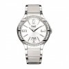 Réplique Piaget Polo cadran argente or blanc 18 carats de diamant Homme Montre