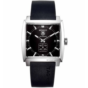 Réplique Tag Heuer Monaco Calibre 6 Automatique chronographe 37mm WW2110.FT6005 Montre