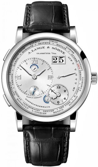 Réplique A.Lange & Sohne Lange 1 Time Zone or blanc 116.039 Montre - Cliquez sur l'image pour la fermer