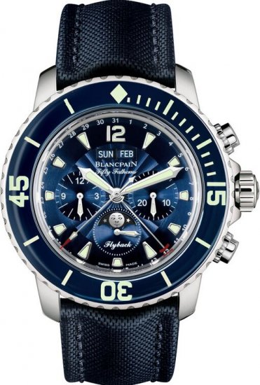 Réplique Blancpain Fifty Fathoms Mechanical Hommes 5066F-1140-52B Montre - Cliquez sur l'image pour la fermer