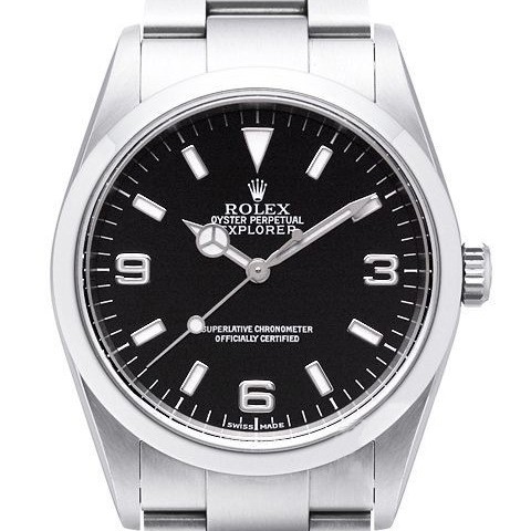 Rolex Explorer 114270-78690 cadran noir Hommes Montre - Cliquez sur l'image pour la fermer