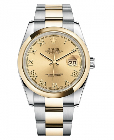 Réplique Rolex Datejust 36mm acier et Or jaune Dial Champagne 116203 CHRO Montre - Cliquez sur l'image pour la fermer