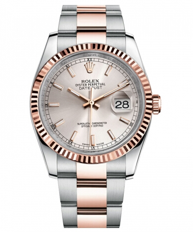 Réplique Rolex Datejust 36mm en acier et or rose cadran argent 116231 SSO Montre - Cliquez sur l'image pour la fermer