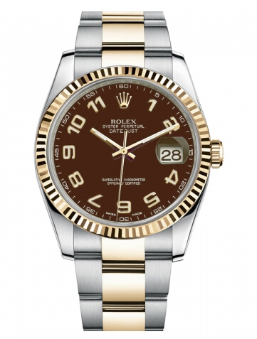 Réplique Rolex Datejust 36mm acier et or Brown Dial 116233 BRAO Montre - Cliquez sur l'image pour la fermer